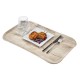 Cambro Versa dienblad 32x53cm rechthoekig – rustiek licht eiken decor