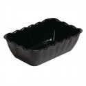 Olympia Kristallon SAN kom zwart 2L – 26 x 17,5 x 8,5 cm | Buffet presentatie