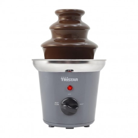 Tristar Chocoladefontein CF-1603 – Toren van Roestvrij Staal in Grijs ABS