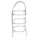 Olympia etagère voor borden tot 21cm - verchroomd buffetdisplay met 3 etages