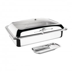 Olympia GN 1/1 inductie chafing dish – RVS 304, zilver