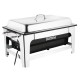 Olympia elektrische chafing dish GN 1/1 - RVS, zwart, 13,5L