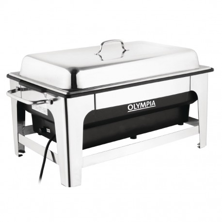 Olympia elektrische chafing dish GN 1/1 - RVS, zwart, 13,5L