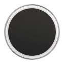 Olympia RVS antislip dienblad rond 35,5 cm – zwart