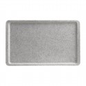 Cambro Versa polyester dienblad glad 53 x 32,5 cm graniet - grijs