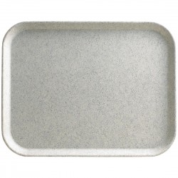 Cambro Versa Lite polyester dienblad gespikkeld rookgrijs klein - VL3343A20