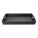 Olympia Bamboe Zwart Groot Dienblad – 510x350x70mm