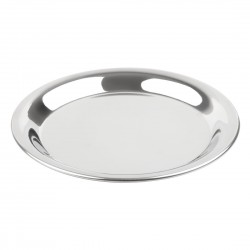 Olympia Ronde Roestvrijstalen Fooischaal 150mm