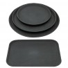 Olympia Kristallon antislipdienbladen combo polypropyleen zwart – set van 12 stuks