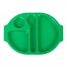 Olympia Kristallon dienbladen met vakken 37,5x27,8cm groen (10 stuks)