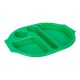 Olympia Kristallon dienbladen met vakken 37,5x27,8cm groen (10 stuks)