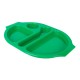 Olympia Kristallon dienbladen met vakken 37,5x27,8cm groen (10 stuks)