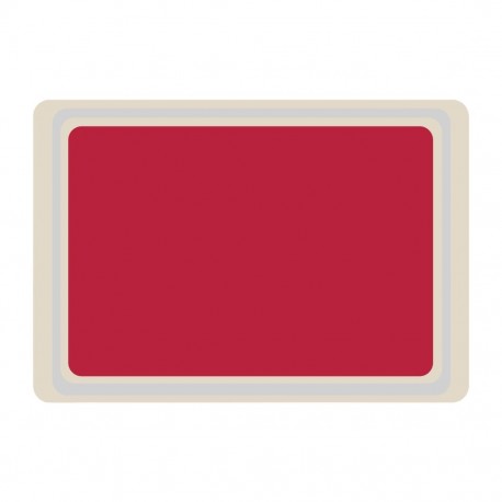 Roltex Original dienblad rood 53x37cm – duurzaam en stapelbaar