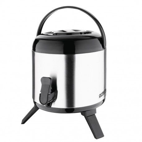 Olympia RVS Dubbelwandige Drankdispenser 6L – Zilver