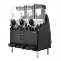 Polar U-Serie Slushmachine 3x 12L - RVS Drankdispenser Zwart