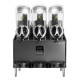 Polar U-Serie Slushmachine 3x 12L - RVS Drankdispenser Zwart