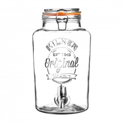 Kilner Clip Top Drankdispenser 5L – Helder Glas