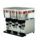 Santos 34-3A gekoelde drankdispenser 3x 12L – zilver