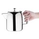 Olympia RVS theepot 1,4L - Zilver | Horeca kwaliteit