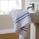 Mitre Comfort sporthanddoek wit groot – 100% katoen badhanddoek