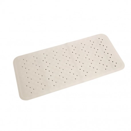 Mitre Essentials badmat 74x34cm wit – anti-slip badmat voor badkamer en hotel