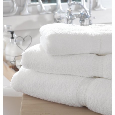 Mitre Comfort Riviera Badhanddoek Wit 70x137cm