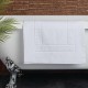 Mitre Comfort Nova Badmat Wit – Zacht Katoen voor Badkamer & Hotel