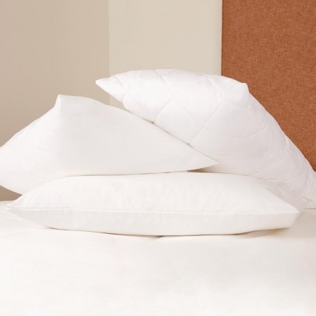 Mitre Comfort Polyzip molton kussensloop – wit, 480 x 750 mm