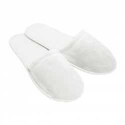 Mitre Essentials sloffen wit – comfortabele hotelslippers per paar
