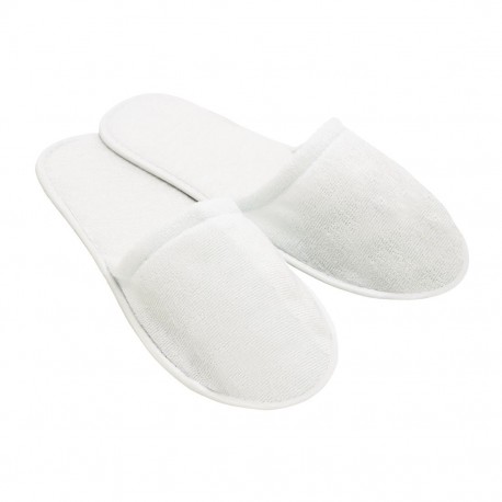 Mitre Essentials sloffen wit – comfortabele hotelslippers per paar