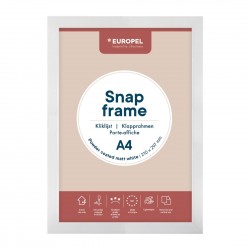 Europel Kliklijst A4 25mm Mat Wit – DTM Primera Display Sign