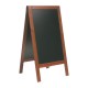 Securit Duplo stoepbord 1350x700mm mahonie