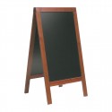 Securit Duplo stoepbord 1350x700mm mahonie