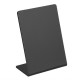Olympia Acryl Tafelschermen 105x208mm – Set van 4 – Zwart