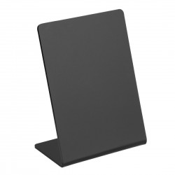 Olympia Acryl Tafelschermen 105x208mm – Set van 4 – Zwart