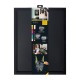 Securit Woody krijtbord hout 60x40 cm zwart – inclusief krijtstift en montageset
