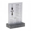 Europel Bordhouder A5 Polystone Anthraciet | DTM Primera