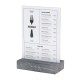 Europel Bordhouder A5 Polystone Anthraciet | DTM Primera