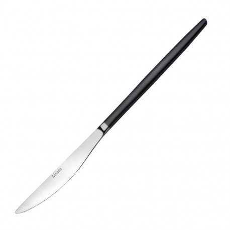 Amefa Soprano tafelmes Zwart (12 stuks) – RVS 18/0