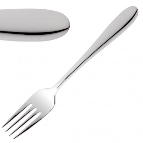 Amefa Oxford dessertvorken – RVS 18/10, Zilver (12 stuks)