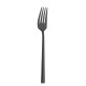 Amefa Metropole dessertvork zwart (12 stuks) – modern hoogglans bestek