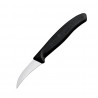 Victorinox Tourneermesje 8cm Zwart | RVS Garneermes