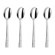 Amefa Havane Jungle Medium theelepel – set van 12 stuks, zilver