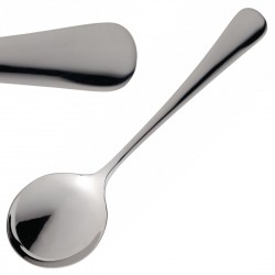 Abert Matisse Soeplepels 17cm – RVS 18/10 Zilver (12 stuks)