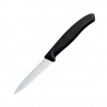Victorinox gekarteld schilmesje 8cm zwart – RVS schilmesje Swiss made