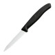 Victorinox gekarteld schilmesje 8cm zwart – RVS schilmesje Swiss made