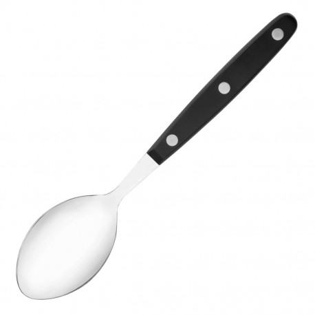 Olympia Taverna Dessertlepels Zwart - RVS 18/0 - Set van 12