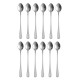 Olympia Buckingham lattelepels / ijslepels 19,5 cm RVS 18/0 - set van 12