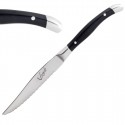 Amefa Virgule steakmessen zwart – set van 12 stuks