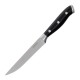 Olympia Premium Geklonken Steakmessen met Zwarte ABS Handvatten – Set van 6